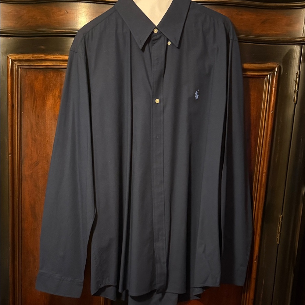 Men's Navy Blue Shirt
